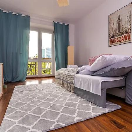 Cozy With Balcony - Palace Of Culture By Rent Like Apartment Warschau